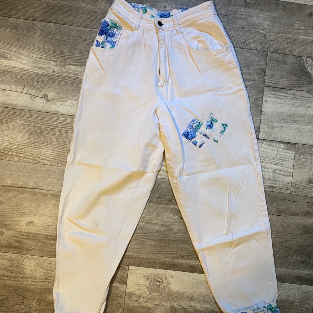 Vintage white jeans